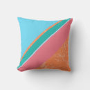 Search for teal and peach pillows Turquoise