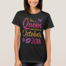 Search for born in october tshirts 30th