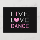Recherche de danseur disco cartes postales Ballet