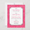 Search for dinner menu invitations Pink