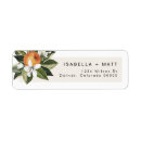 Search for mandarin return address labels Fruit