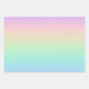 Search for pastel rainbow wrapping paper Ombre