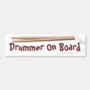Recherche de percussions voiture autocollants Batteur