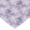 Search for purple tablecloths Snowflake