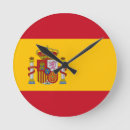 Recherche de drapeau espagnol horloges Espagne