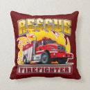 Search for fire engine pillows Rescue