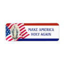 Search for veterans day return address labels Stars and stripes