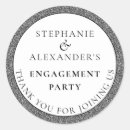 Search for elegant silver wedding stickers Thanks