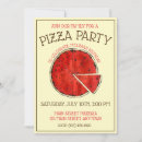 Search for pizza party slice invitations Italian