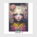 Search for big eye girl stickers Doll