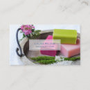Search for handmade soap business cards Skincare