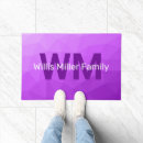 Search for lavender doormats Purple