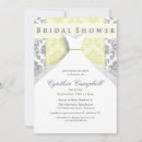 Search for damask bridal shower invitations Gown