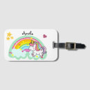 Search for unicorn luggage tags Cute