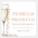 Search for brunch and bubbly stickers Pearls and prosecco