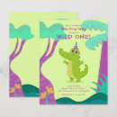 Search for alligator birthday invitations Wild animals