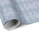 Search for vintage wedding wrapping paper Dusty blue