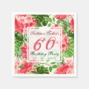 Recherche de hibiscus serviettes Fête d'anniversaire
