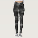 Recherche de tartan plaid leggings Gris