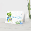 Search for pineapple thank you cards Hawaiian