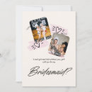 Search for heartfelt invitations Bridesmaid