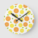 Recherche de fruits horloges De la cuisine