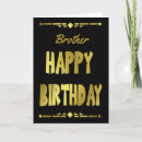 Recherche de brother anniversaire cartes Moderne