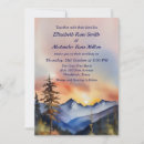 Search for red landscape invitations Mountain