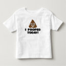 Recherche de pooped tshirts Dunette