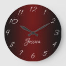 Recherche de rouge foncé horloges Bordeaux