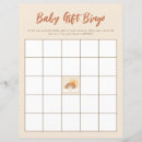 Recherche de baby shower bingo Boho