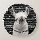 Recherche de motif lama coussins Capricieux