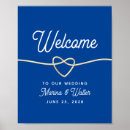 Search for royal blue wedding signs Typography