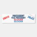 Search for red white and blue bumper stickers Vote