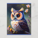 Search for little owl postcards Animal