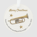 Search for trumpet ornaments Christian