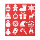 Recherche de christmas blocsnotes Rouge