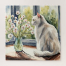 Search for cat puzzles Flowers