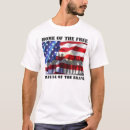 Search for because of the brave tshirts Patriotism