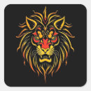 Recherche de lion art stickers Illustration de lion