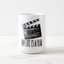Search for clapperboard mugs Cinema