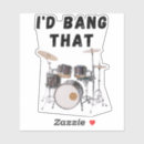 Search for rock drummers stickers Musical instrument