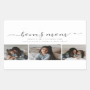 Search for rectangular photo stickers Calligraphy
