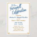Search for farewell celebration invitations Formal