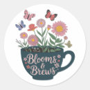 Search for whimsical designs stickers Floral