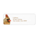 Search for song return address labels Red