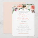 Search for floral christening invitations Pretty