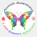 Search for autism awareness butterfly stickers Autism spectrum disorder