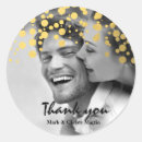 Search for confetti wedding stickers Foil