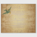 Search for song wrapping paper Vintage